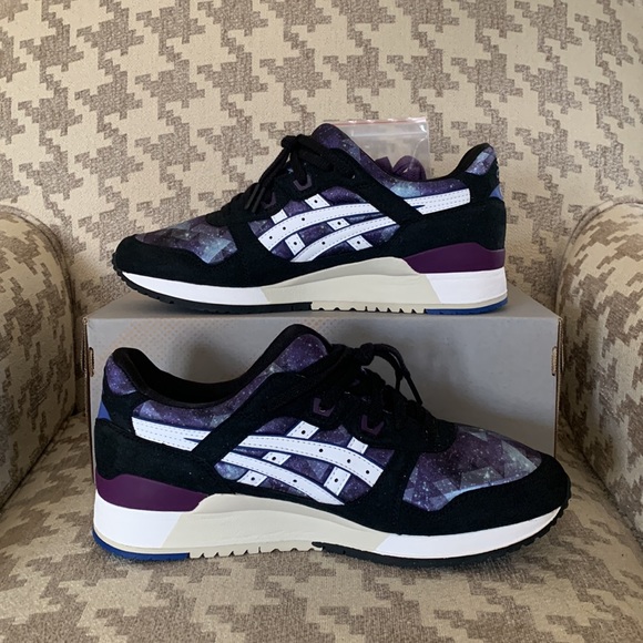 Mens Asics Gel Lyte 3 Galaxy shoes size 10 with box - Picture 2 of 8